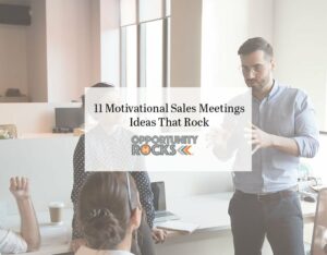 sales team meeting